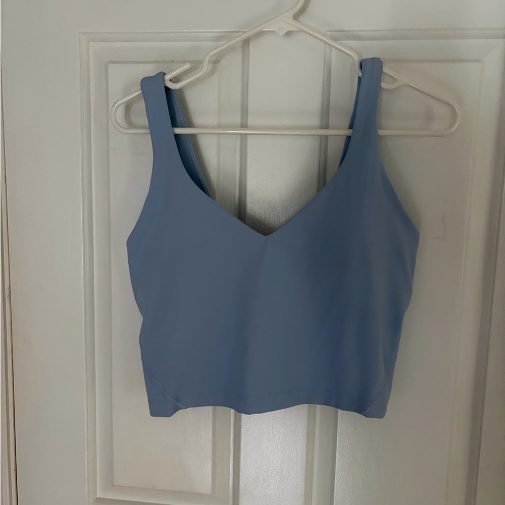 lululemon athletica Align Blue Crop Top